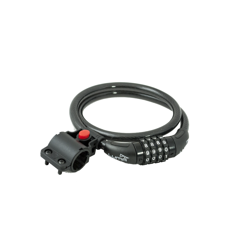 Luma Enduro Cable Match Cycle Lock 12x80 Black