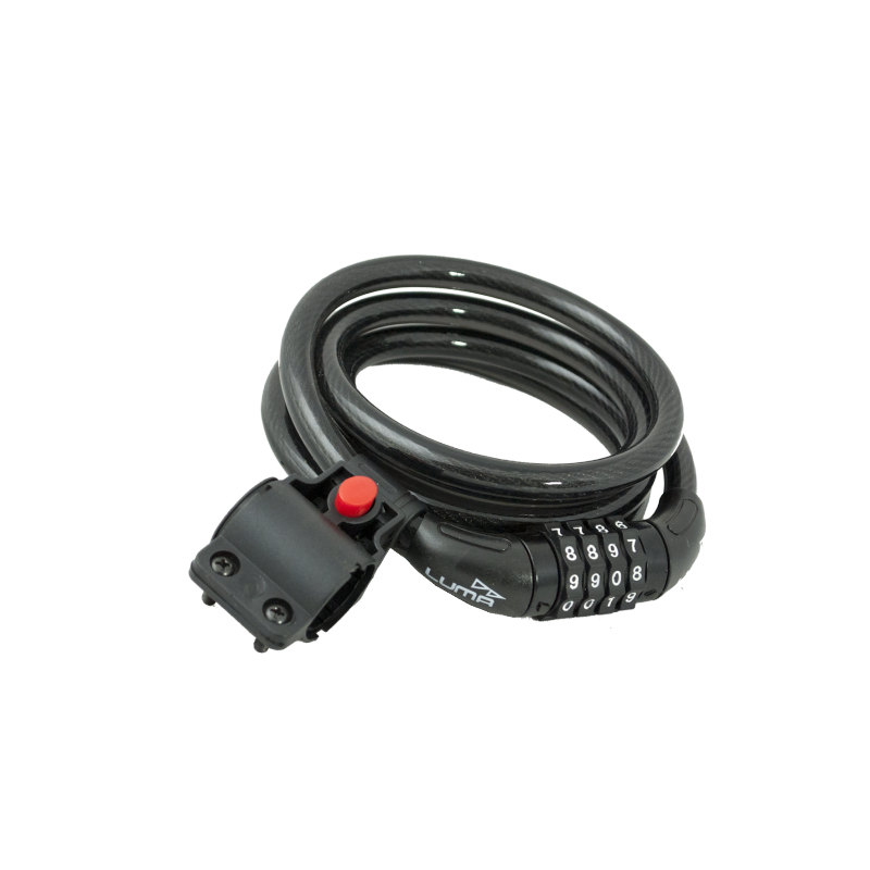 Luma Enduro Spiral Match Bike Lock 12x185 Black