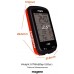 Magene C406 GPS Smart Bike Computer Orange