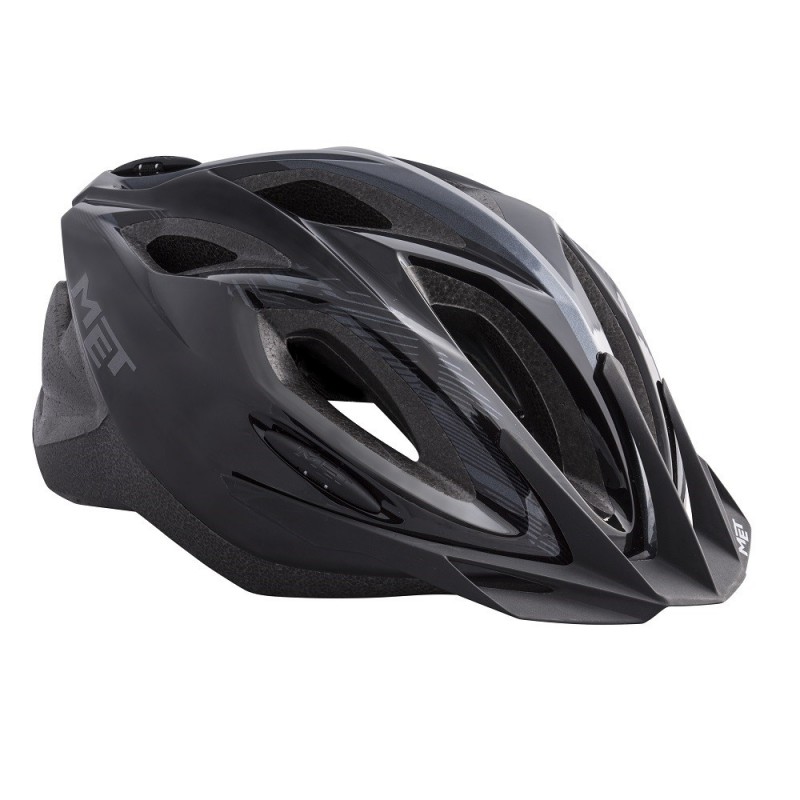 MET Xilo Cycle Helmet Black 2017