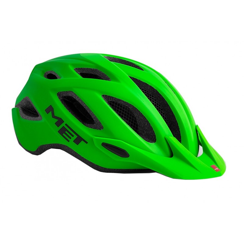 MET Crossover Active Cycling Helmet Shaded Green Matt 2019