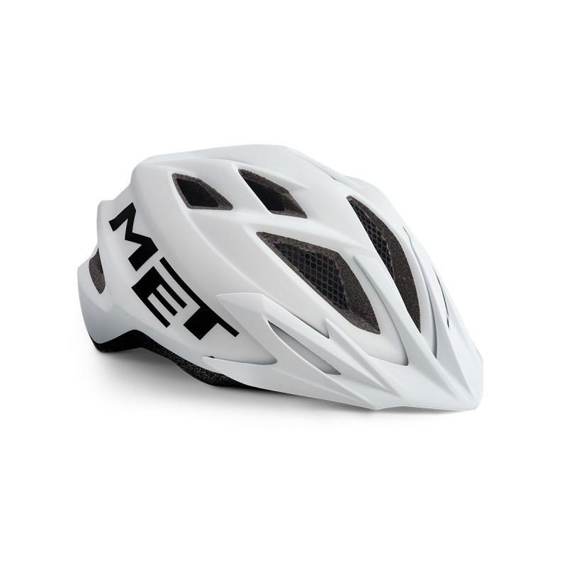 MET Crackerjack MTB Cycling Helmet White/Matt 2021