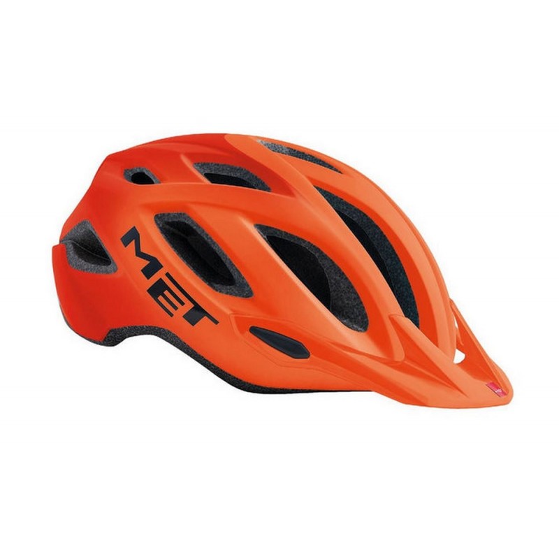 MET Crossover Active Cycling Helmet Shaded Orange Matt 2019