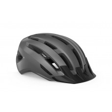 MET Downtown Active Cycling Helmet Grey Glossy 2021