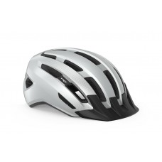 MET Downtown Active Cycling Helmet White Glossy 2021