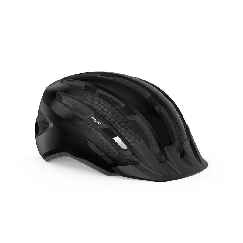 MET Downtown Mips Active Cycling Helmet Black Glossy 2021