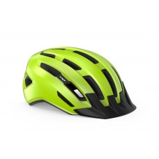 MET Downtown Mips Active Cycling Helmet Fluo Yellow Glossy 2021