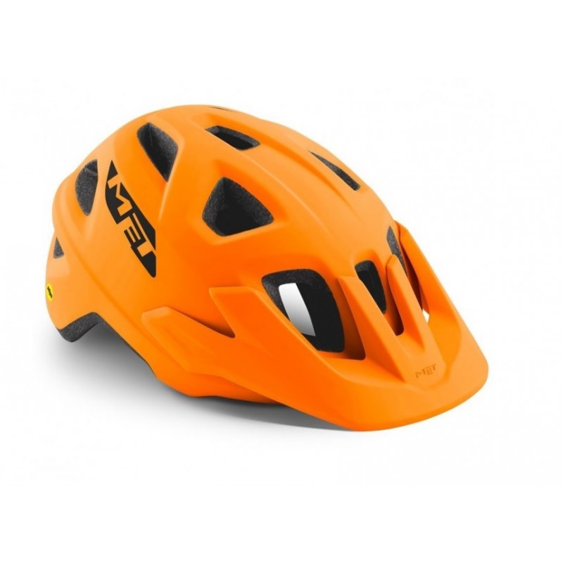 MET Echo MTB Cycling Helmet Oragne Matt 2021