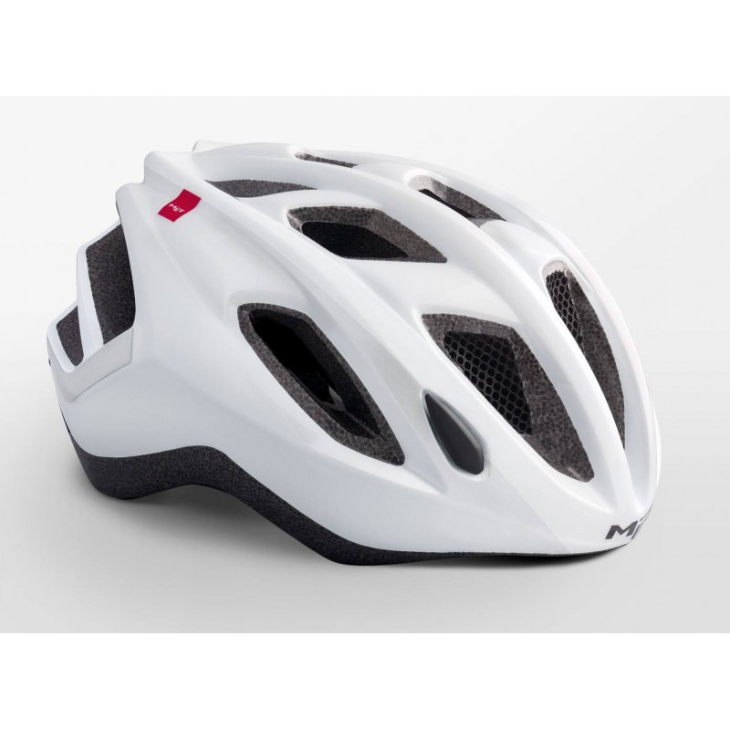 MET Espresso Active Cycling Helmet White Glossy 2019