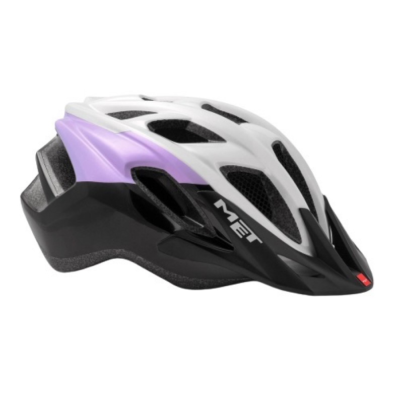 MET Funandgo Active Cycling Helmet Iridescent Violet Black Glossy 2019