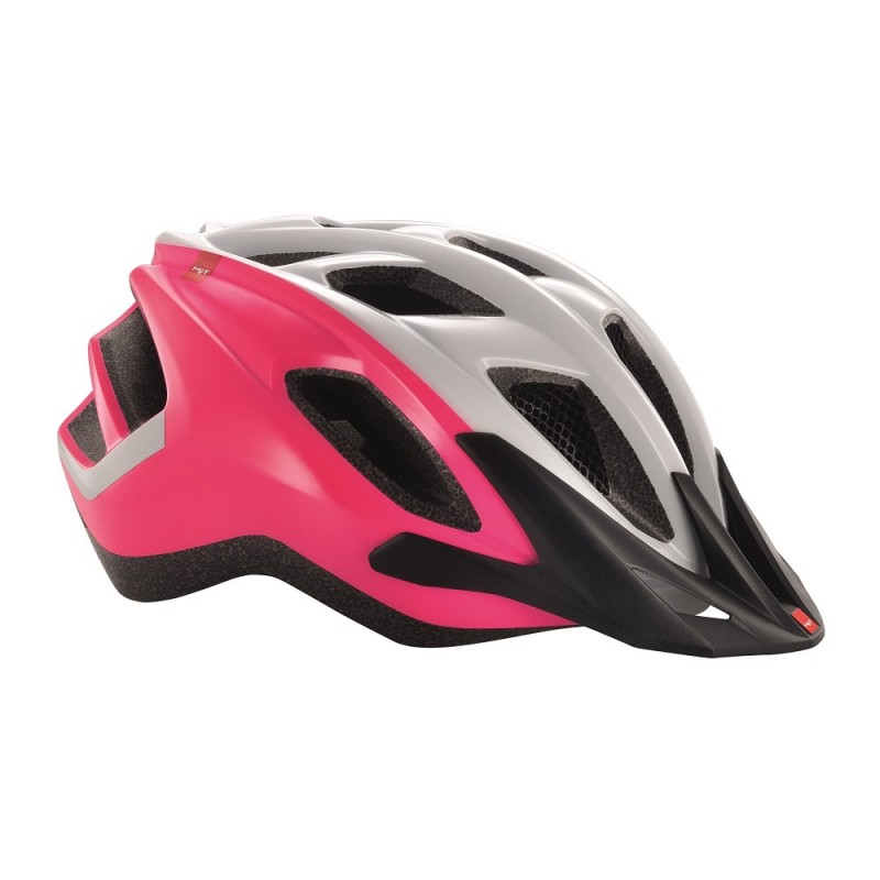 MET Funandgo Cycling Helmet Pink-White 2017