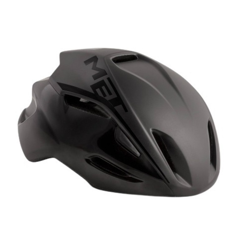 MET Manta Road Cycling Helmet Black Matt Glossy 2019