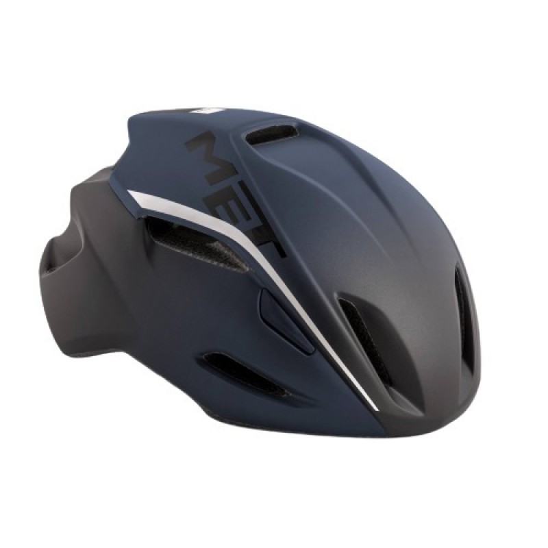 MET Manta Road Cycling Helmet Shaded Deep Blue Matt 2019