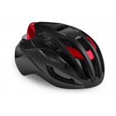 MET Rivale Road Cycling Helmet Black Red Metallic Matt Glossy 2021