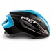 MET Strale Road Cycling Helmet Black Cyan Panel/Glossy 2021