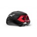 MET Strale Road Cycling Helmet Black Red/Matt Glossy 2021