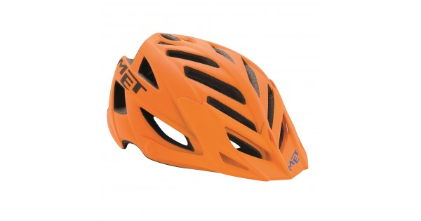 black and orange bike helmet