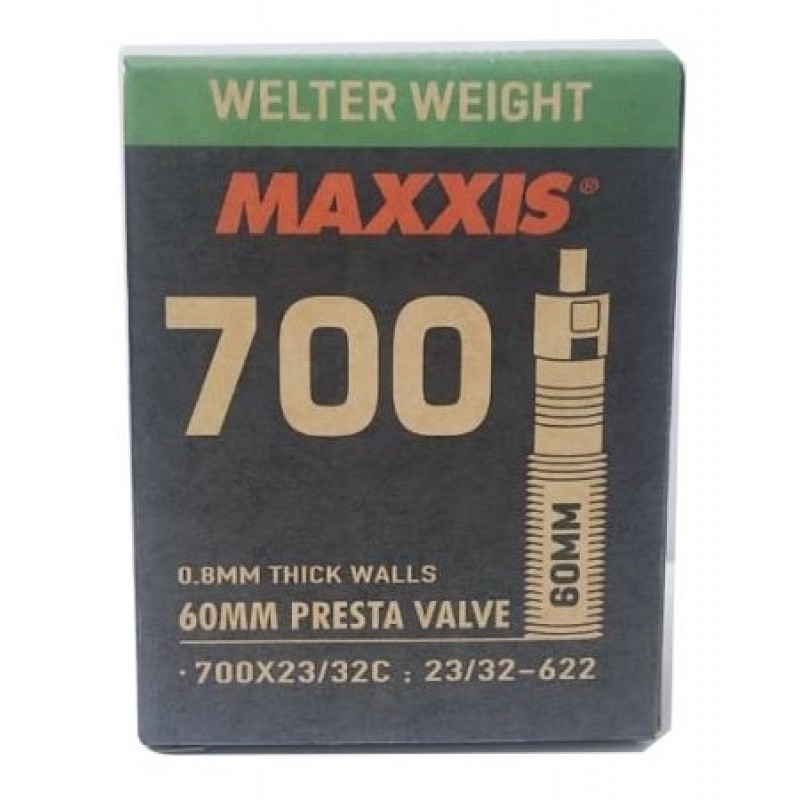 Maxxis (700X23/32C) Presta 60mm Valve Cycle Tube