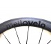 MelloVelo Road Carbon Wheel Set 60mm Matt Black Rim Brake 
