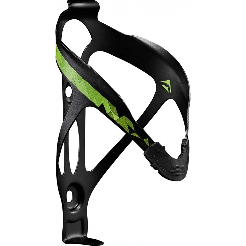 Merida Alloy Friction Bottle Cage Black/Green