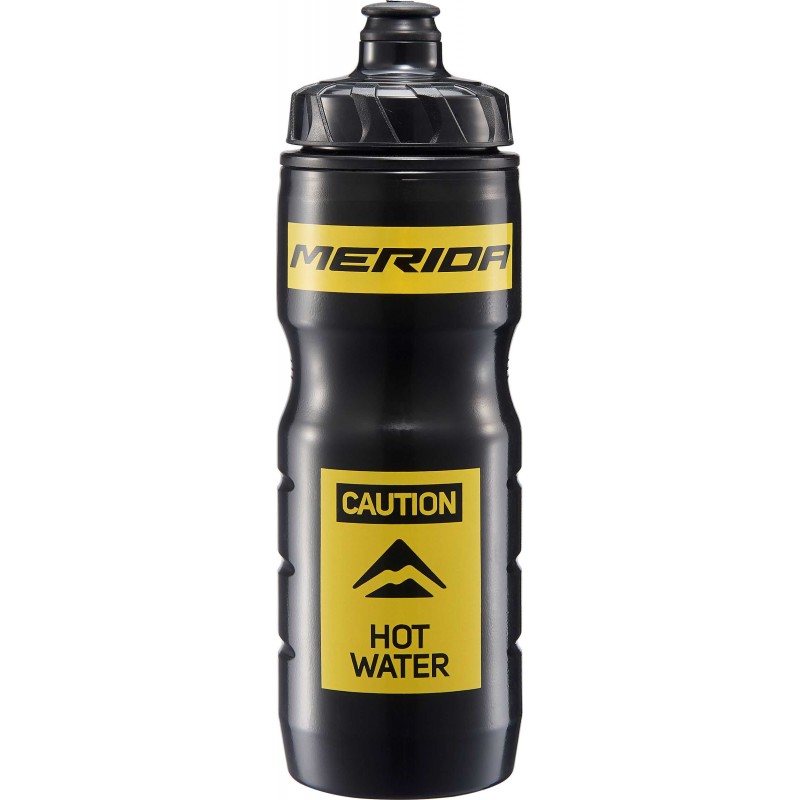 Merida Caution Thermos Black And Yellow Bottle 650 ml