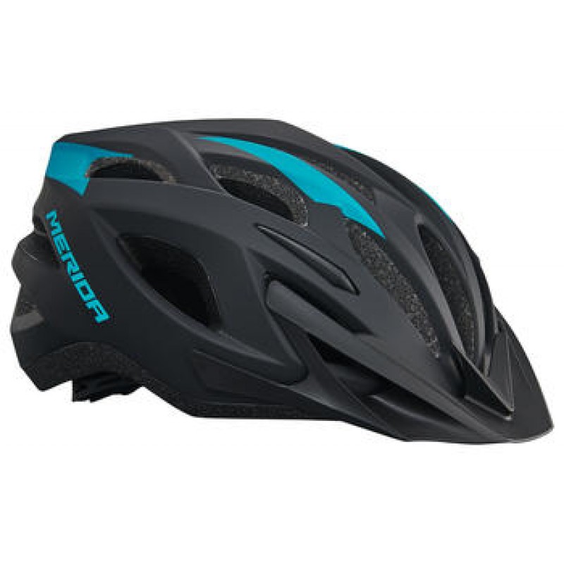 Merida Charger Men Mtb Cycling Helmet Matt Black/Blue