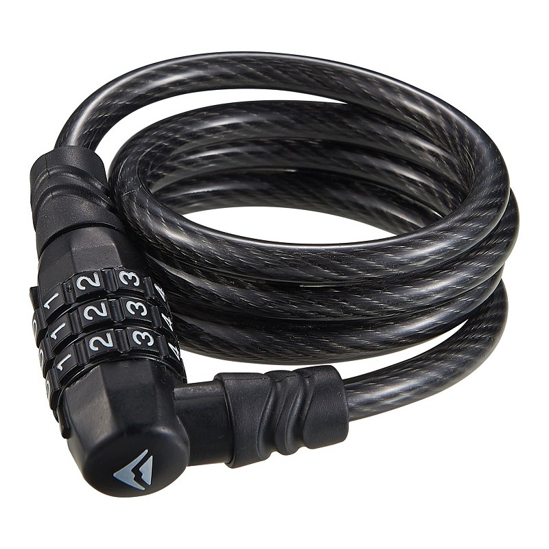 Merida Digits Cable Lock Black And White 10 MM