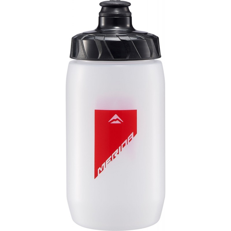 Merida Transparent Classic Red Logo Bottle 500 ml