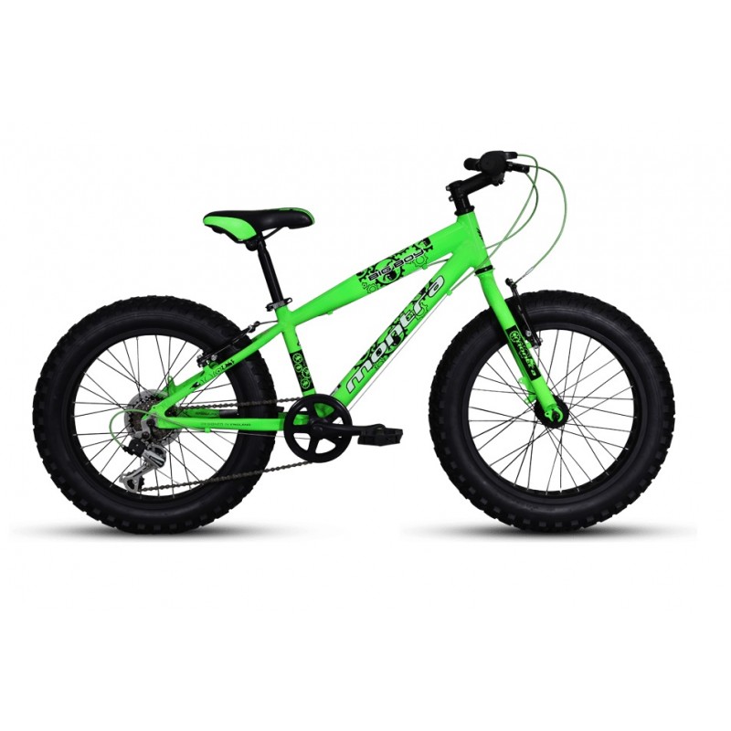 Montra Bigboy 20 Kids Bike 2018 Green Glossy With Black/White Graphics