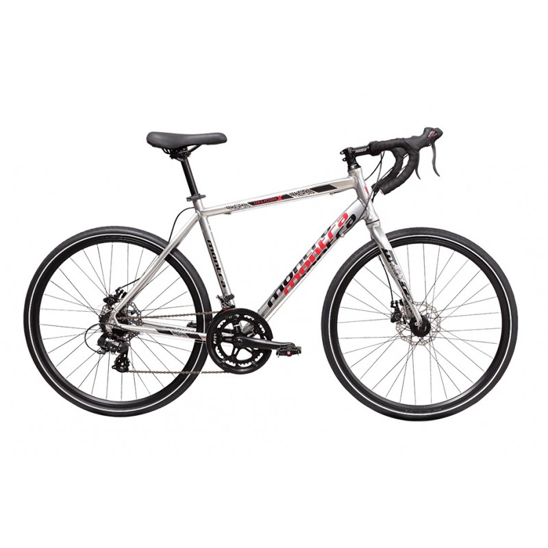 Montra Helicon X Urban Sport Bike 2018 Silver With Red/Black Graphics