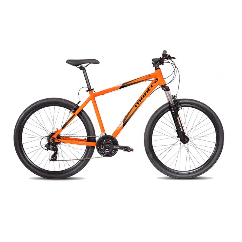 Montra Rock 1.0 (26) MTB Bike 2018 Orange With Black Yellow White Graphics