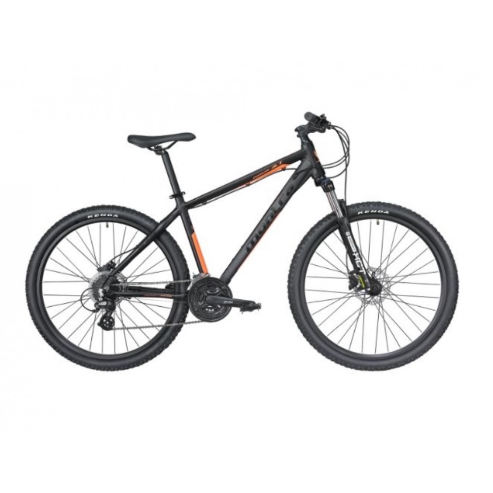 Neon orange sales mountain bike