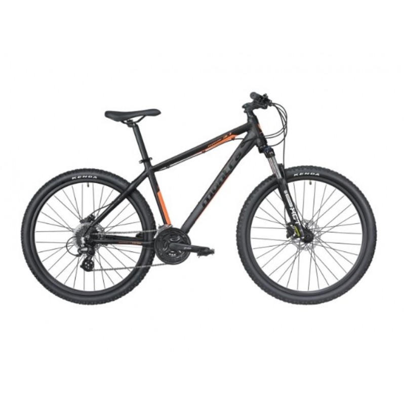 Montra Rock 3.1 (29) MTB Bike 2019 Carbon Black With Neon Orange Graphics