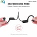 NG Earsafe Open Ear Bluetooth Wireless With Mic Headphone Black