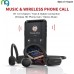 NG Earsafe Open Ear Bluetooth Wireless With Mic Headphone Black