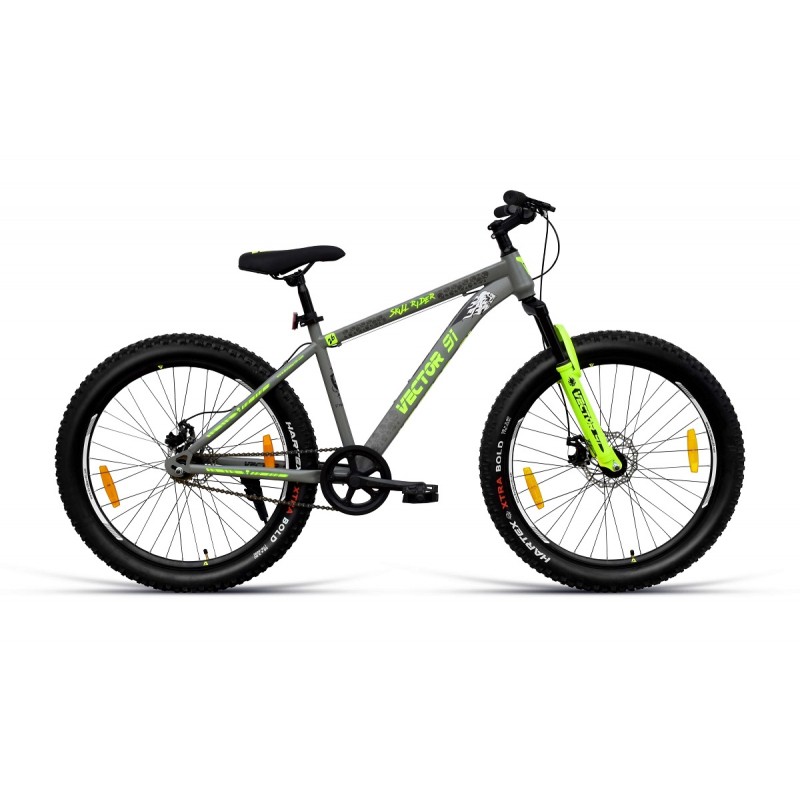 Ninety One 26 Skull Riders Mountain Bike Grey Green 2021