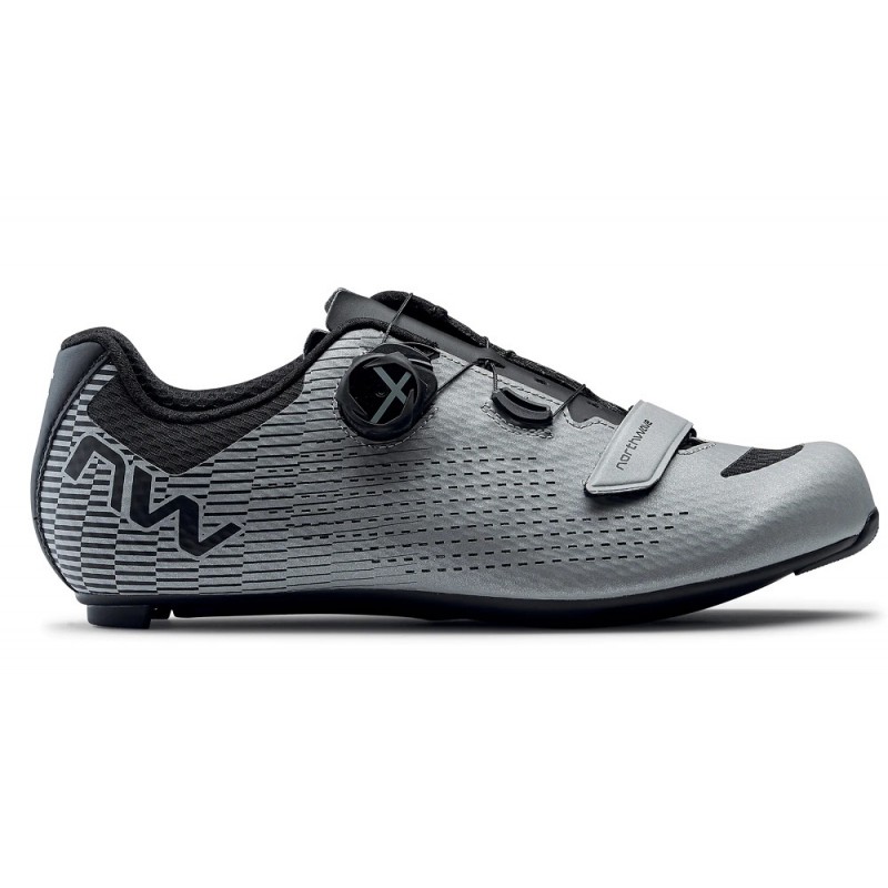 Northwave Storm Carbon 2 Shoes-Silver Reflective