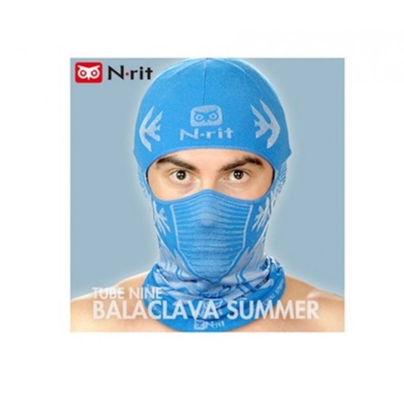 N-Rit Tube 9 Cool Balaclava Headwear Blue