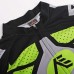 Nuckily Half Sleeve Jersey And Gel Padded Shorts Set Black And Green (MA005 MB005)