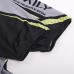 Nuckily Half Sleeve Jersey And Gel Padded Shorts Set Black And Green (MA005 MB005)