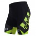 Nuckily Half Sleeve Jersey And Gel Padded Shorts Set Black And Green (MA005 MB005)