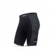 Nuckily Half Sleeve Jersey And Gel Padded Shorts Set Black (MA022 MB022)