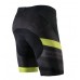 Nuckily Half Sleeve Jersey And Gel Padded Shorts Set Black (MA031 MB031)