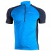 Nuckily Half Sleeve Jersey And Gel Padded Shorts Set Blue (NJ601 NS355)