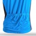 Nuckily Half Sleeve Jersey And Gel Padded Shorts Set Blue (NJ601 NS355)