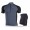 Nuckily Half Sleeve Jersey And Gel Padded Shorts Set Grey (NJ601 NS355)
