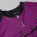 Nuckily Half Sleeve Jersey And Gel Padded Shorts Set Purple (MA029 MB029)