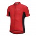 Nuckily Half Sleeve Jersey And Gel Padded Shorts Set Red (MG043 NS355)