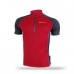 Nuckily Half Sleeve Jersey And Gel Padded Shorts Set Red (NJ601 NS355)