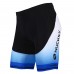 Nuckily Half Sleeve Jersey And Gel Padded Shorts Set White And Blue (MA002 MB002)